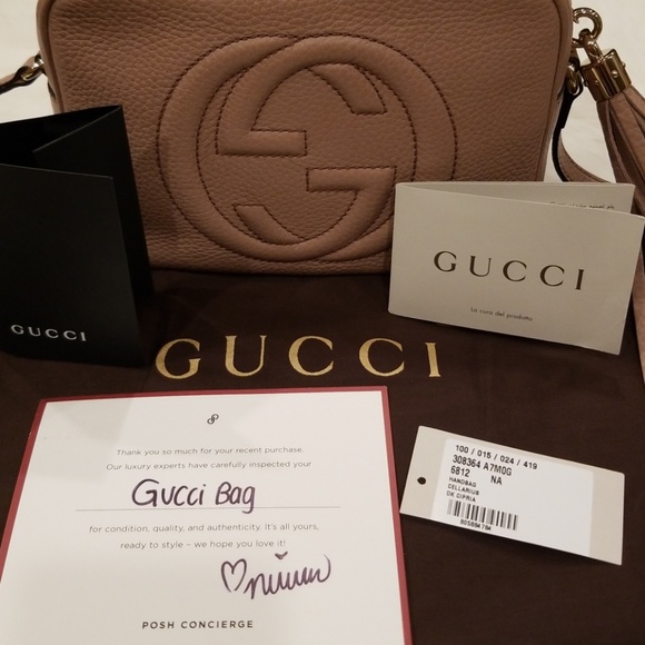 GUCCI Soho Disco in RARE Color Cipria - Picture 8 of 8